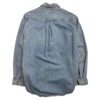 Vintage Marlboro Light Blue Denim Button Up