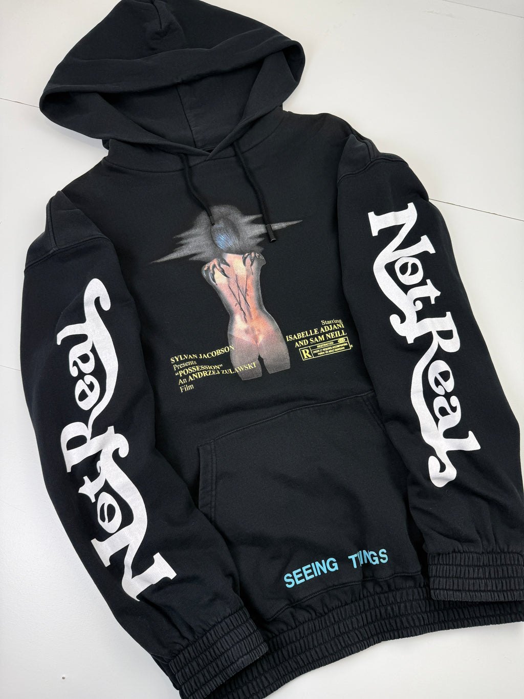 Off-White Sylvan Jacobson Possession Film Hoodie Black (USED)