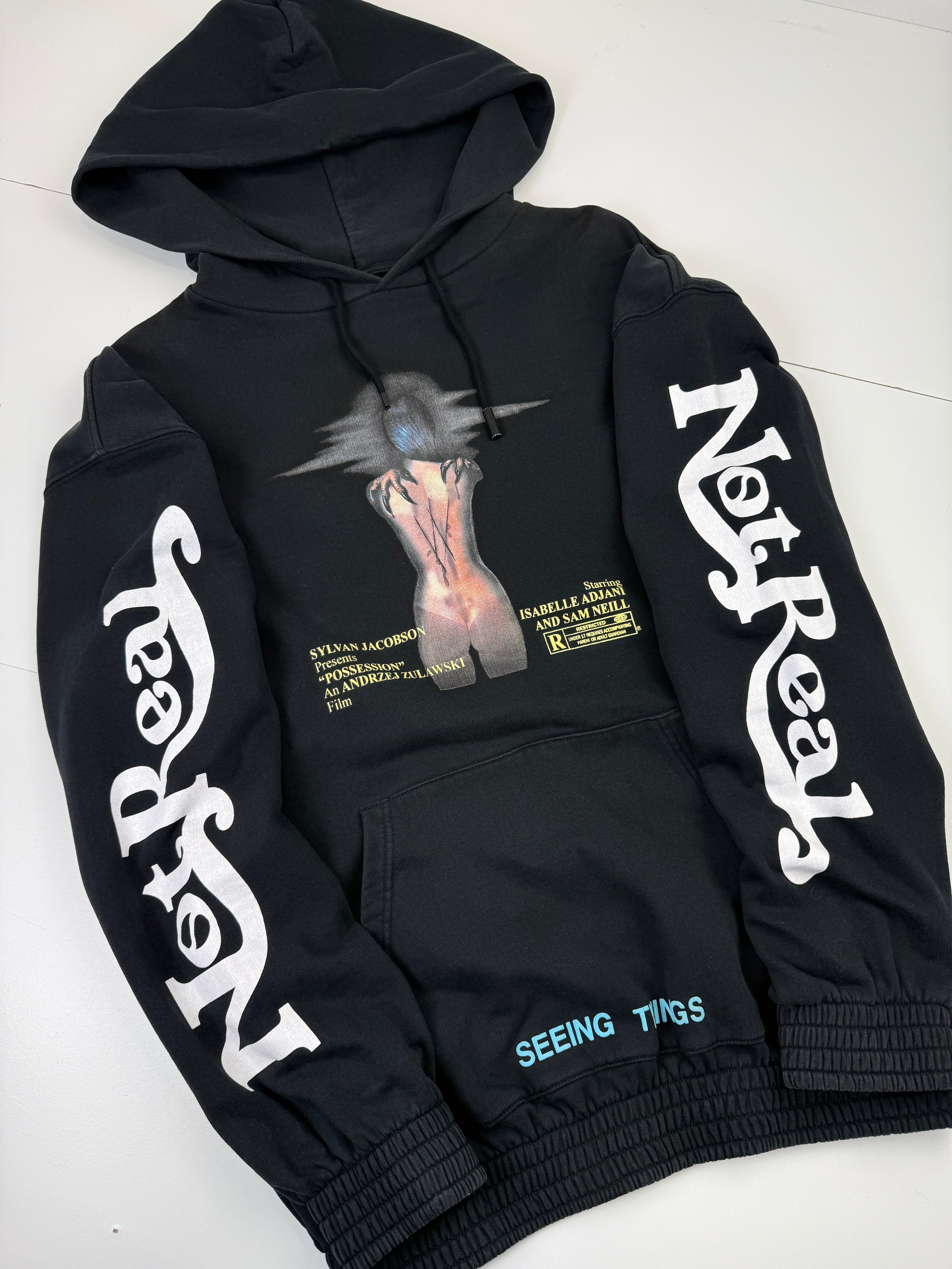 Off-White Sylvan Jacobson Possession Film Hoodie Black (USED)