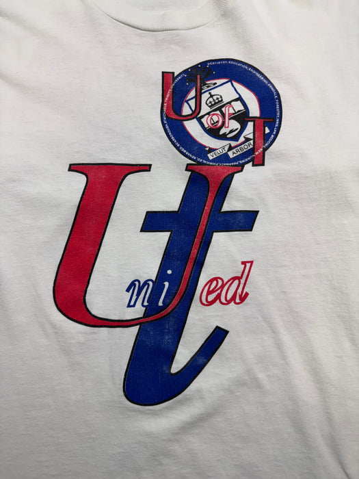 Vintage 90s U Of T Tee White | Vitnage Clothing Store Canada