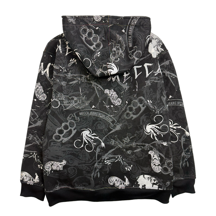 2000s Mecca Full Zip Reversible Hoodie | Vitnage Clothing Store Canada