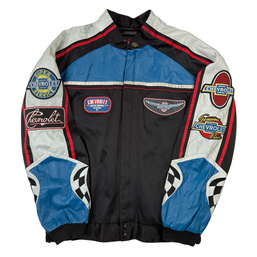 Vintage Chevrolet Racing Patch Jacket | Vintage Clothing Store Canada