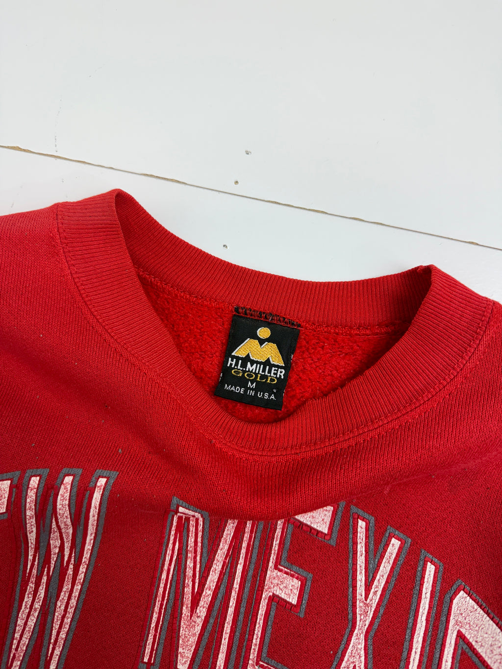 Vintage New Mexico Lobos Sweatshirt Red