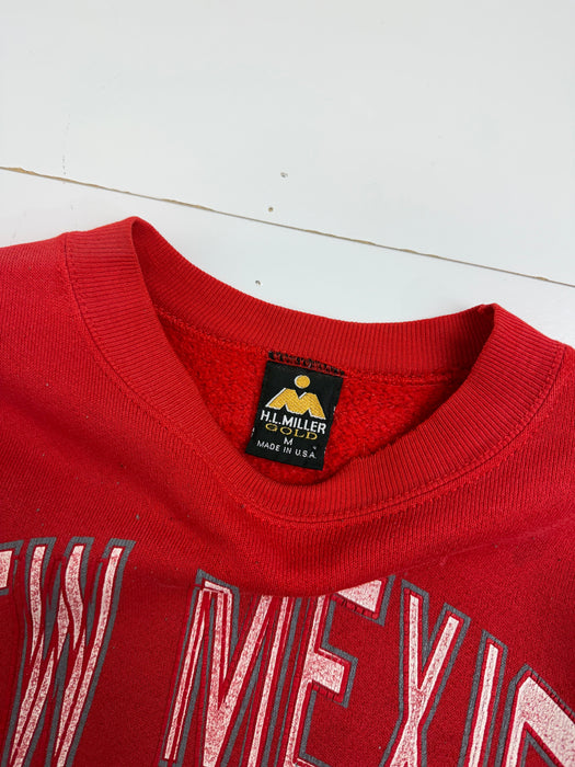 Vintage New Mexico Lobos Sweatshirt Red | Vitnage Clothing Store Canada