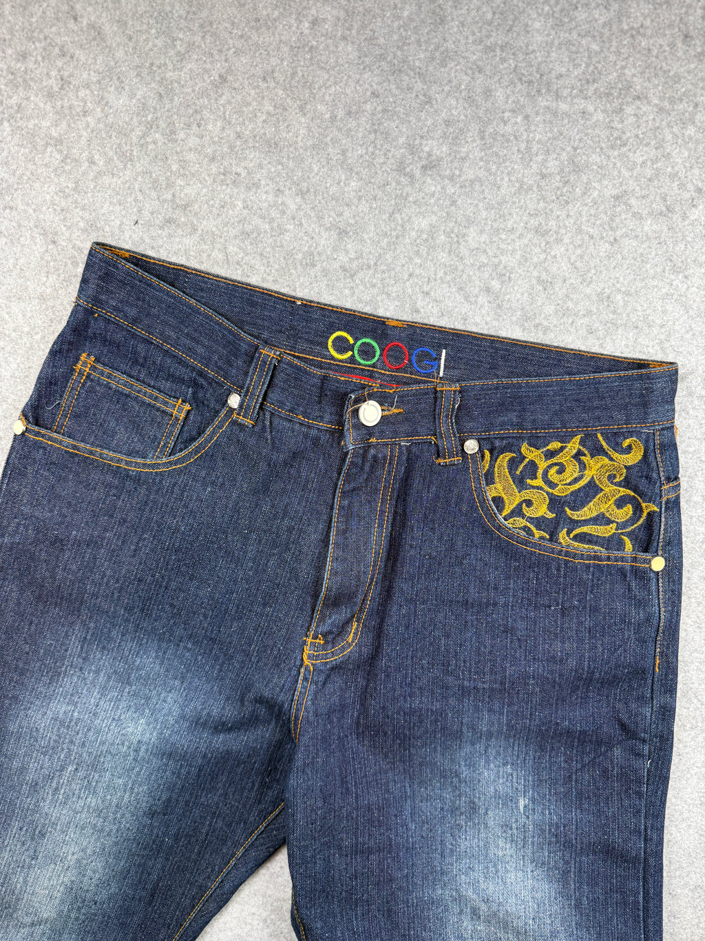 Vintage Y2K Coogi Embroidered C Jeans