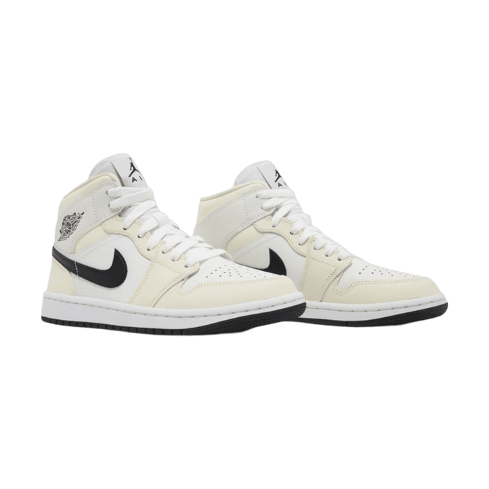 Women's Air Jordan 1 Mid Coconut Milk | Vitnage Clothing Store Canada