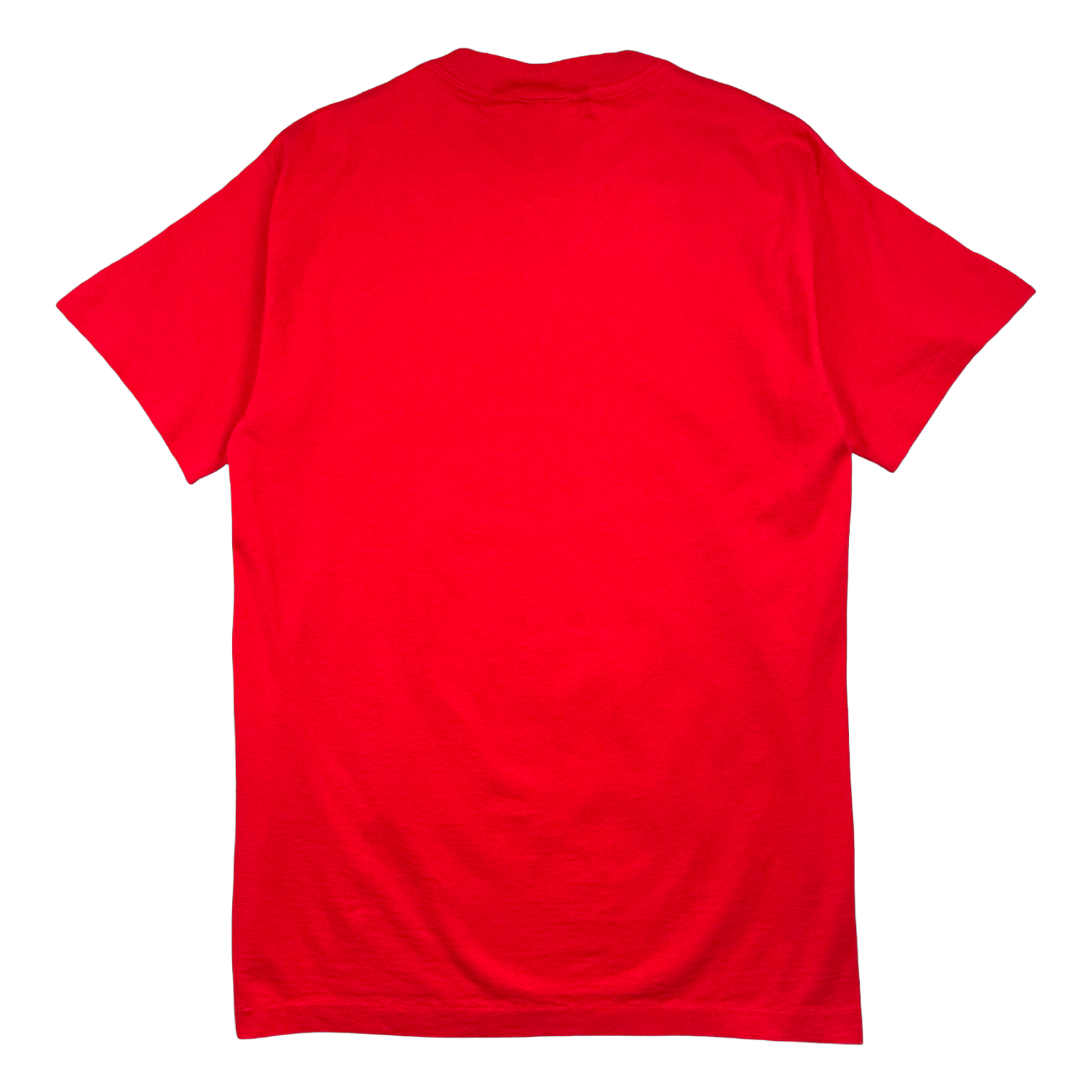 Vintage Chicago Bulls Flaming Basketball Tee Red