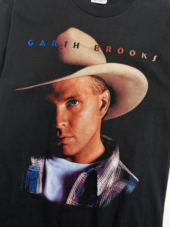 Vintage 90's Garth Brooks Tour Tee Black