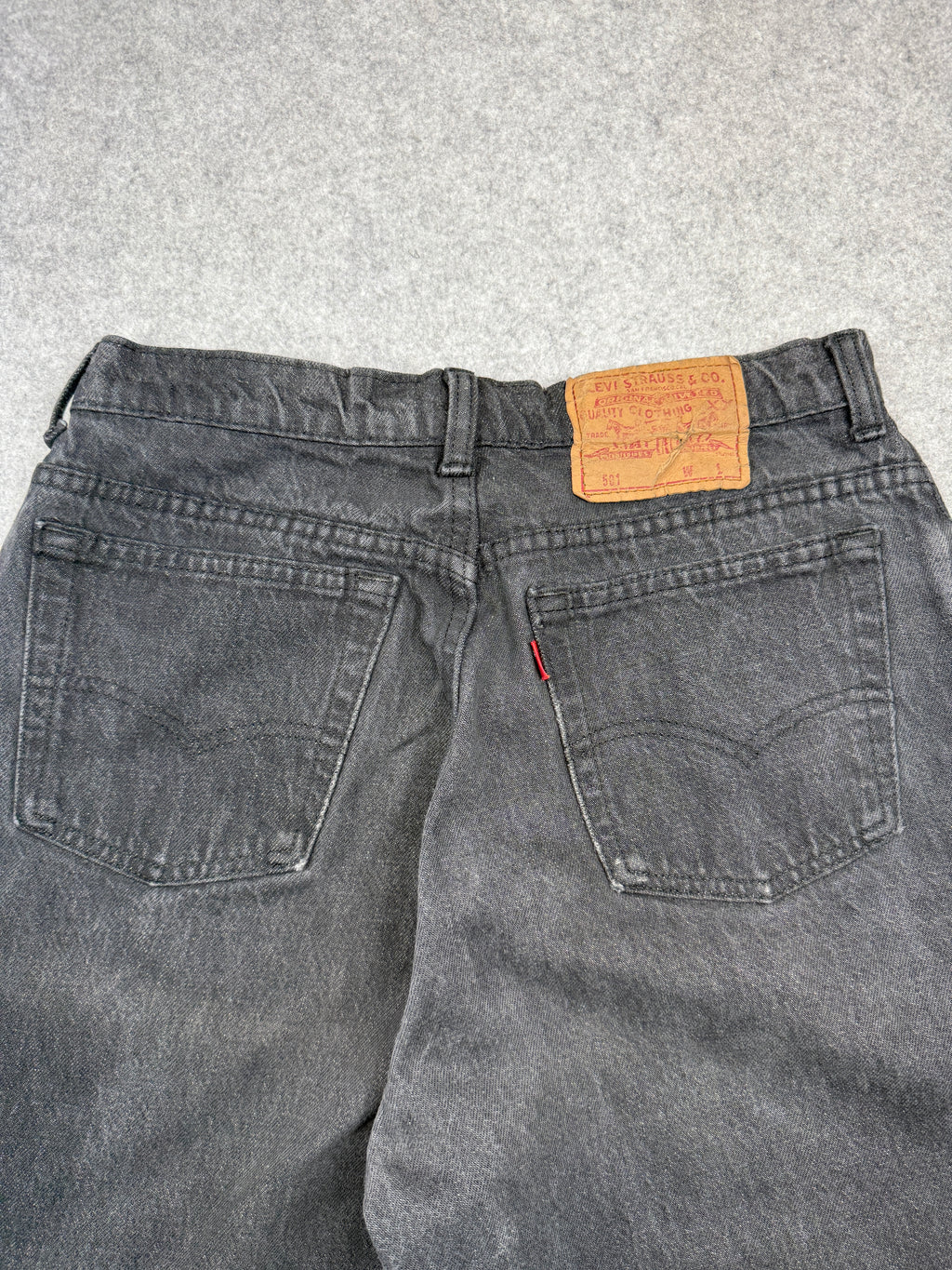 Vintage Levi's 501 Shorts Black