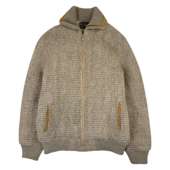 Vintage Marlboro Virgin Wool Lined Jacket Beige