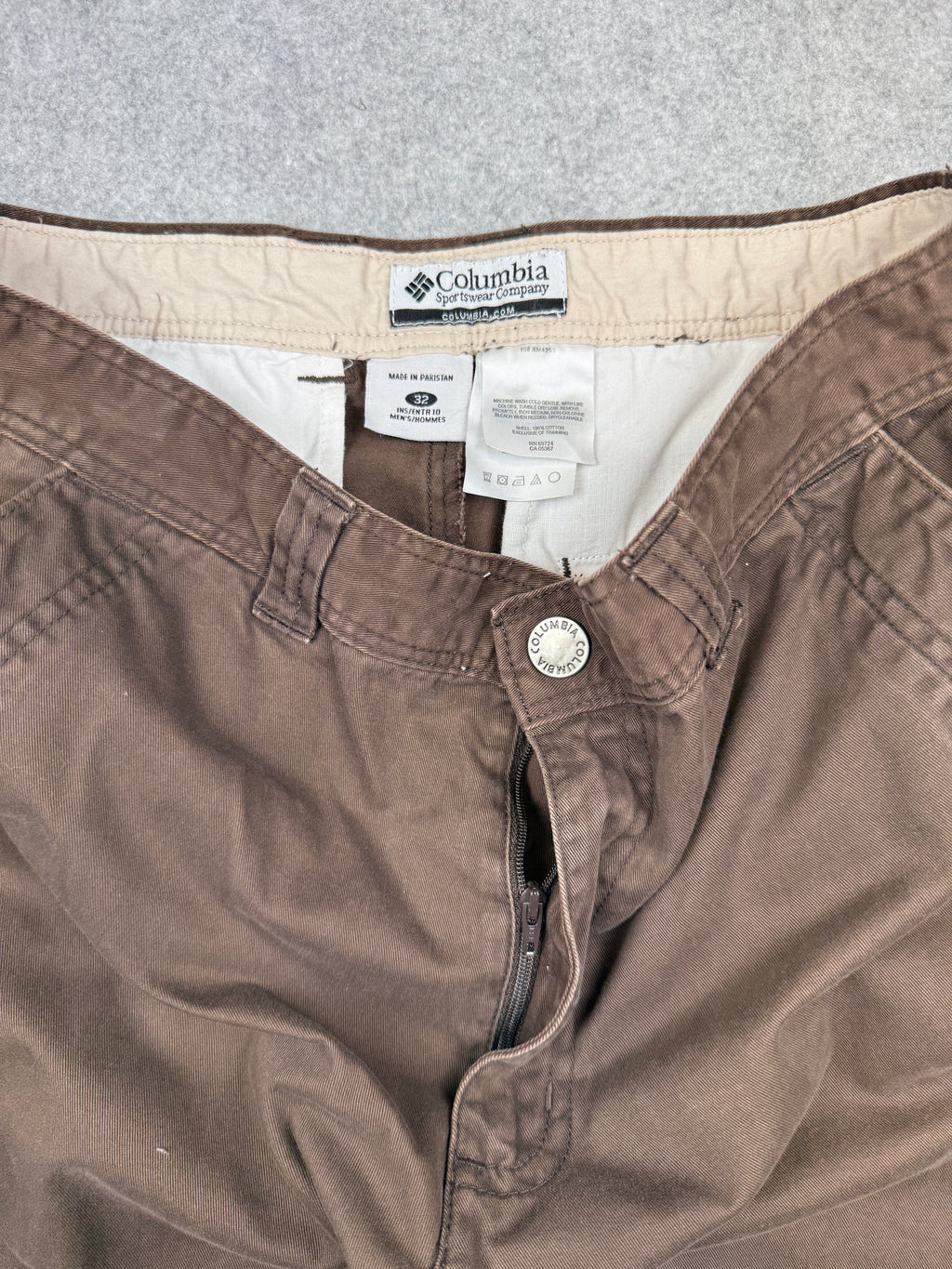 Columbia Cargo Shorts Brown