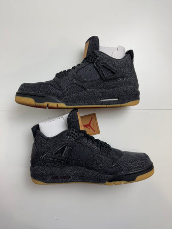 Air Jordan 4 Retro ‘Levi’s Black' (USED)