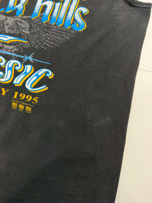 Vintage 1995 Sturgis Black Hills Rally Tank Top Black | Vitnage Clothing Store Canada