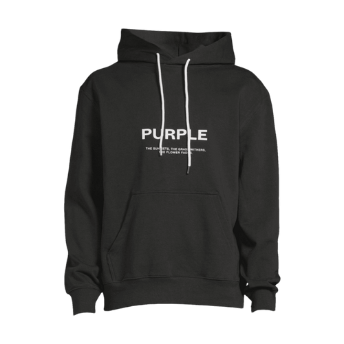 Purple Brand Cotton Logo Hoodie | Vintage Clothing Store Canada