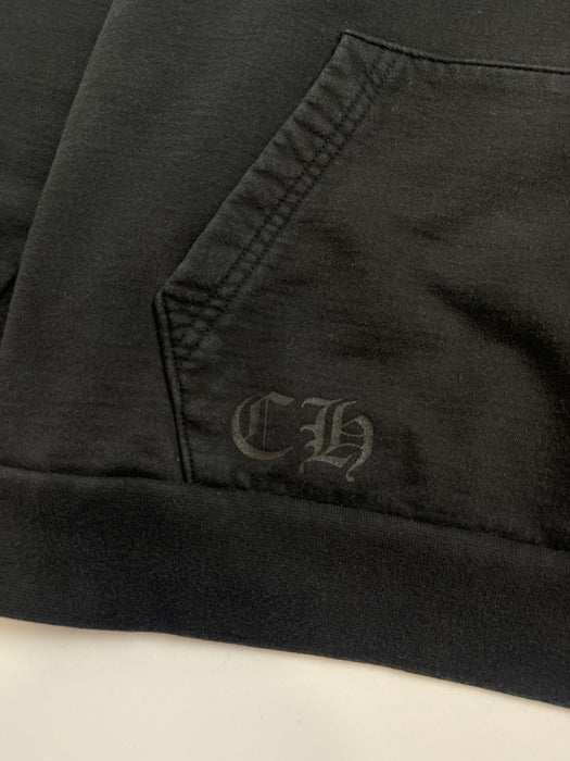 Chrome Hearts Shoulder Logo Hoodie Black (USED) | Vitnage Clothing Store Canada