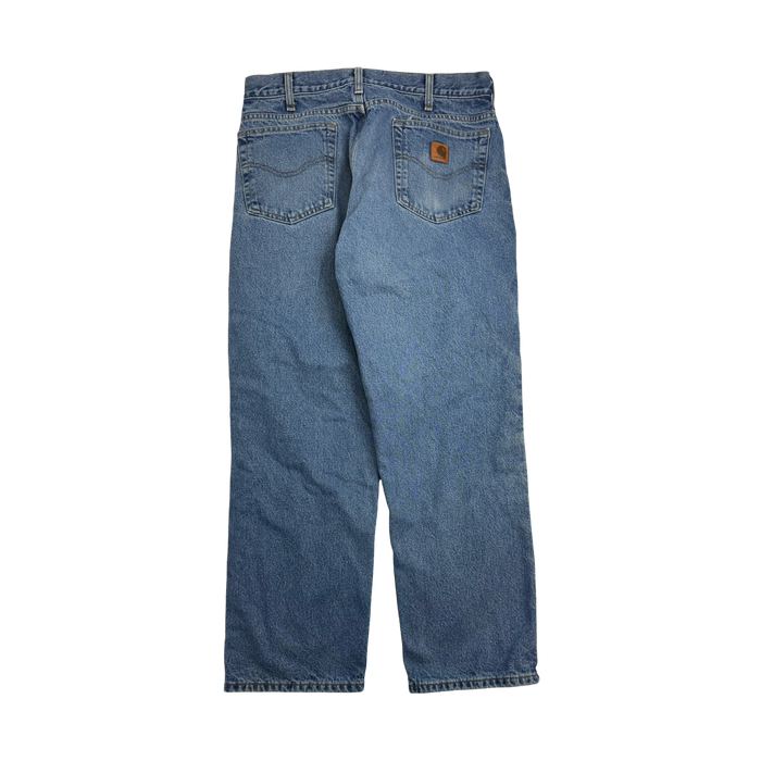 Vintage Carhartt Lined Denim Pants Blue | Vitnage Clothing Store Canada