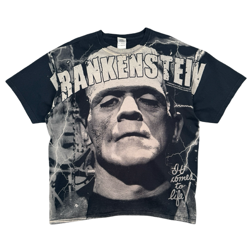 Vintage Frankenstein Monster Tee Black | Vintage Clothing Store Canada