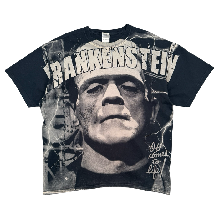 Vintage Frankenstein Monster Tee Black | Vitnage Clothing Store Canada