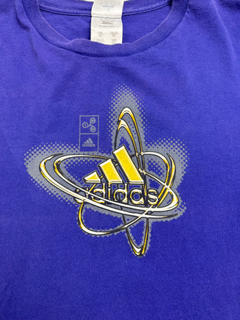 (XL) Vintage 90s Adidas Tee Purple