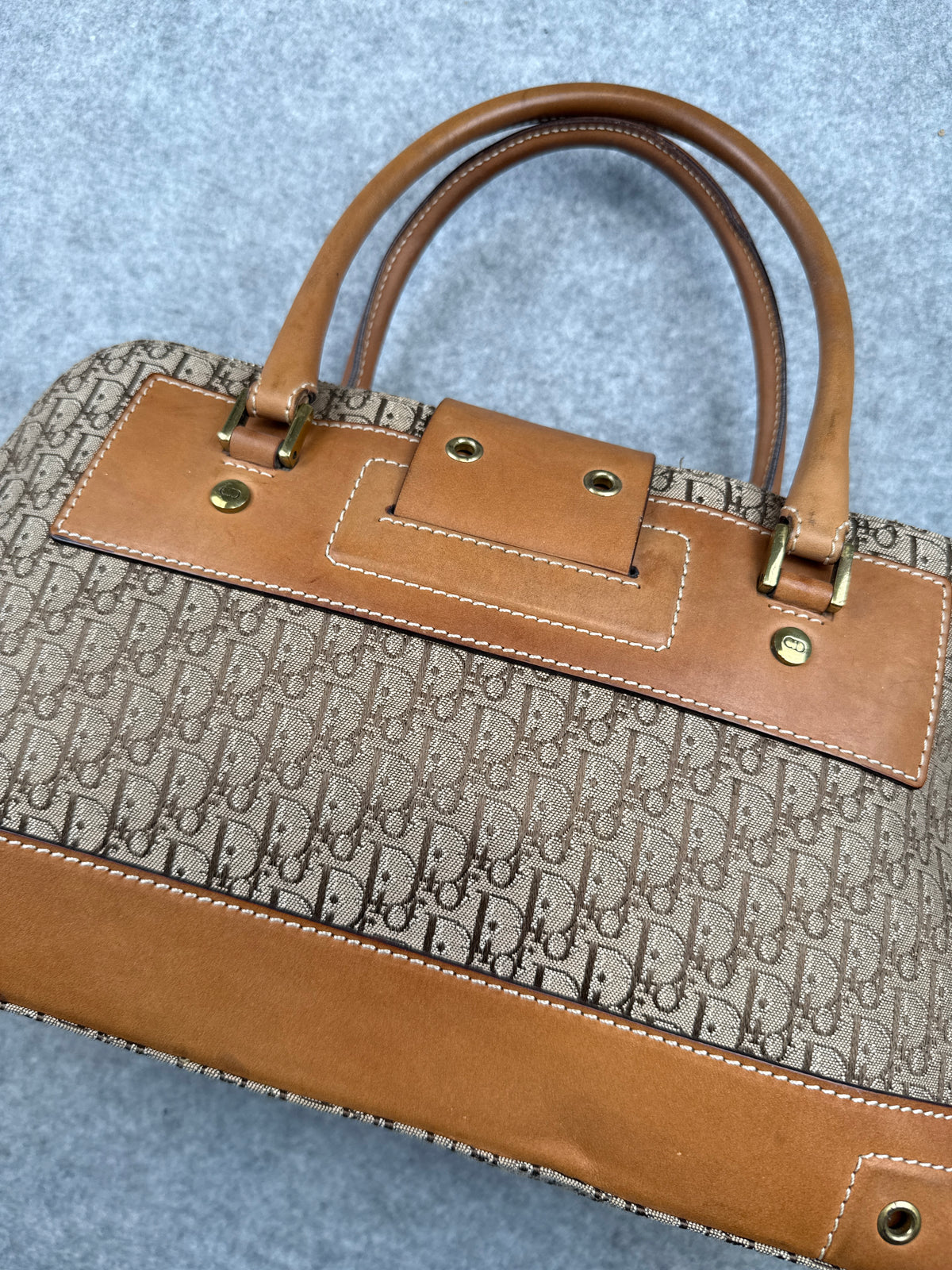 Christian Dior Street Chic Diorissimo Dome Bag