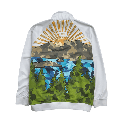 Vintage Y2k LRG Zip-Up Jacket White | Vintage Clothing Store Canada