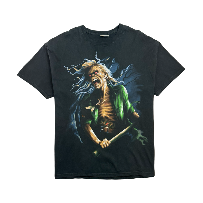 (L) Iron Maiden 2010 The Final Frontier Tour Tee Black | Vitnage Clothing Store Canada