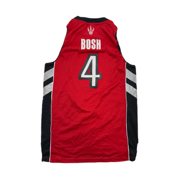 Vintage Adidas Toronto Raptors Chris Bosh Jersey Red