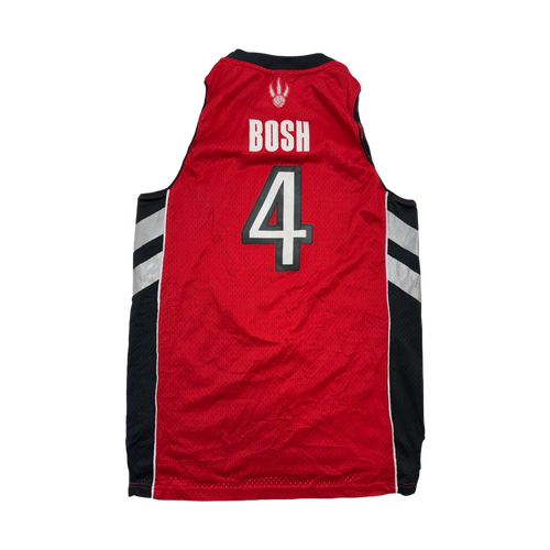 Vintage Adidas Toronto Raptors Chris Bosh Jersey Red | Vintage Clothing Store Canada