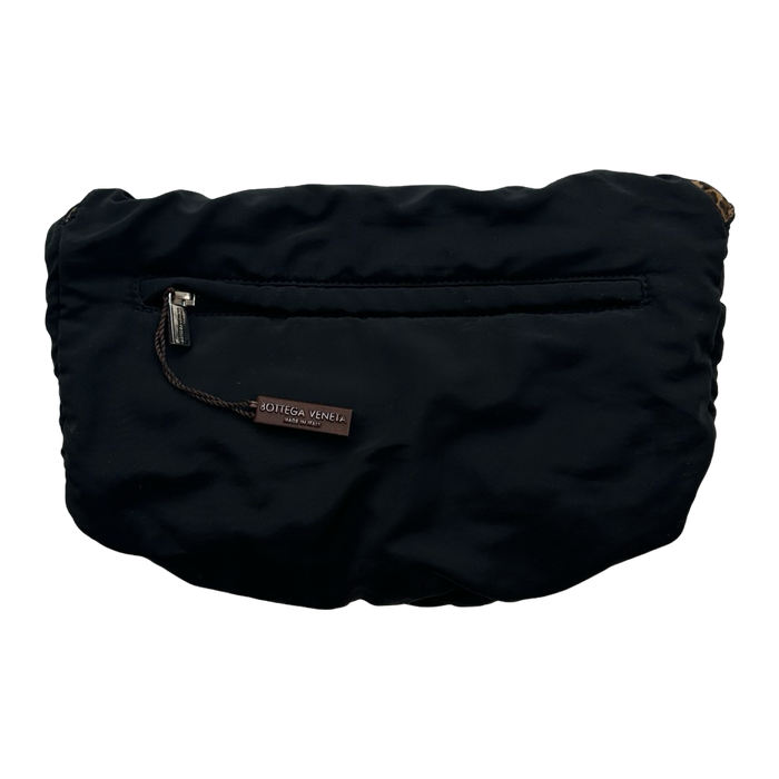 Bottega Veneta Leopard Print Reversible Nylon Bag | Vitnage Clothing Store Canada