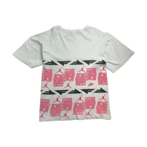 (M) Vintage 90s Air Jordan Flight Tee White | Vintage Clothing Store Canada