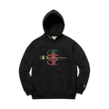 Supreme Champion Stacked C Hoodie Black