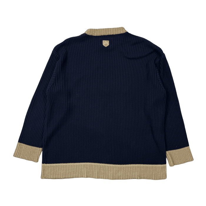 Vintage 2000’s Avirex Knit Sweatshirt Navy | Vitnage Clothing Store Canada