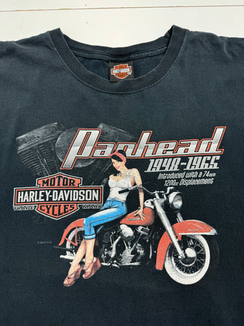 Vintage '12 Harley Davidson Of Edmonton Tee Black