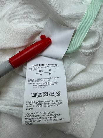 Off-white x Murakami America Too Tee White #385 (USED)