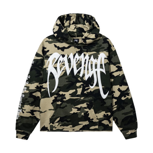 Revenge XXXTentacion Kill Hoodie Camo | Vintage Clothing Store Canada