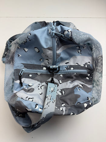 Supreme Big Duffle Bag Blue Camo SS20 (USED)
