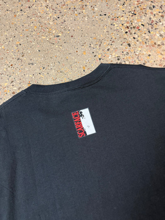 Vintage 2000s Scarface Tee Black | Vitnage Clothing Store Canada