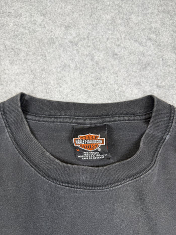 Vintage Harley Davidson Golden Gate Bridge Tee Black