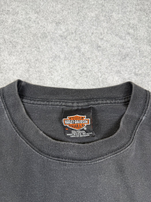 Vintage Harley Davidson Golden Gate Bridge Tee Black | Vitnage Clothing Store Canada