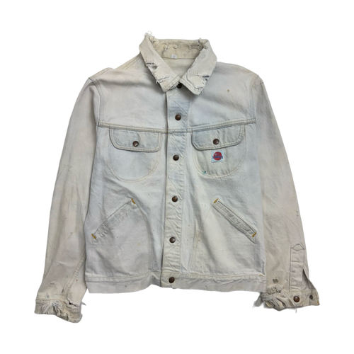 (S) Vintage GWG Denim Jacket White | Vintage Clothing Store Canada