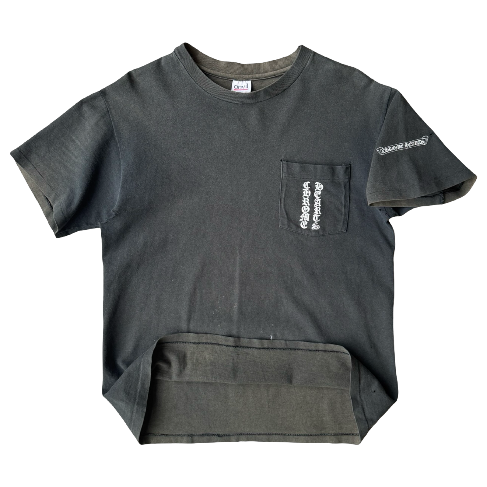 Vintage Chrome Hearts Scroll Logo T-shirt