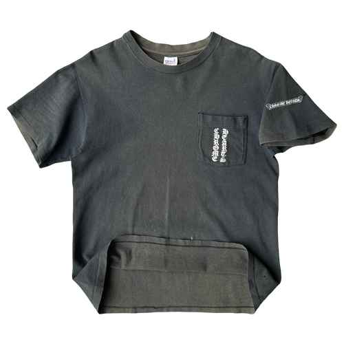Vintage Chrome Hearts Scroll Logo T-shirt | Vintage Clothing Store Canada