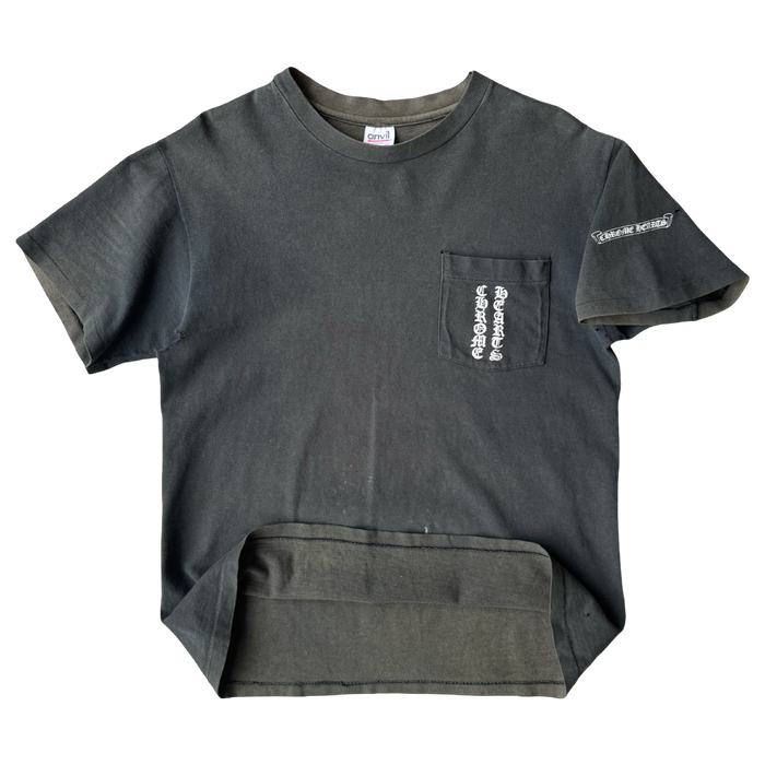 Vintage Chrome Hearts Scroll Logo T-shirt | Vitnage Clothing Store Canada