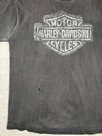 Vintage Harley Davidson Bumpus Memphis Tee Black