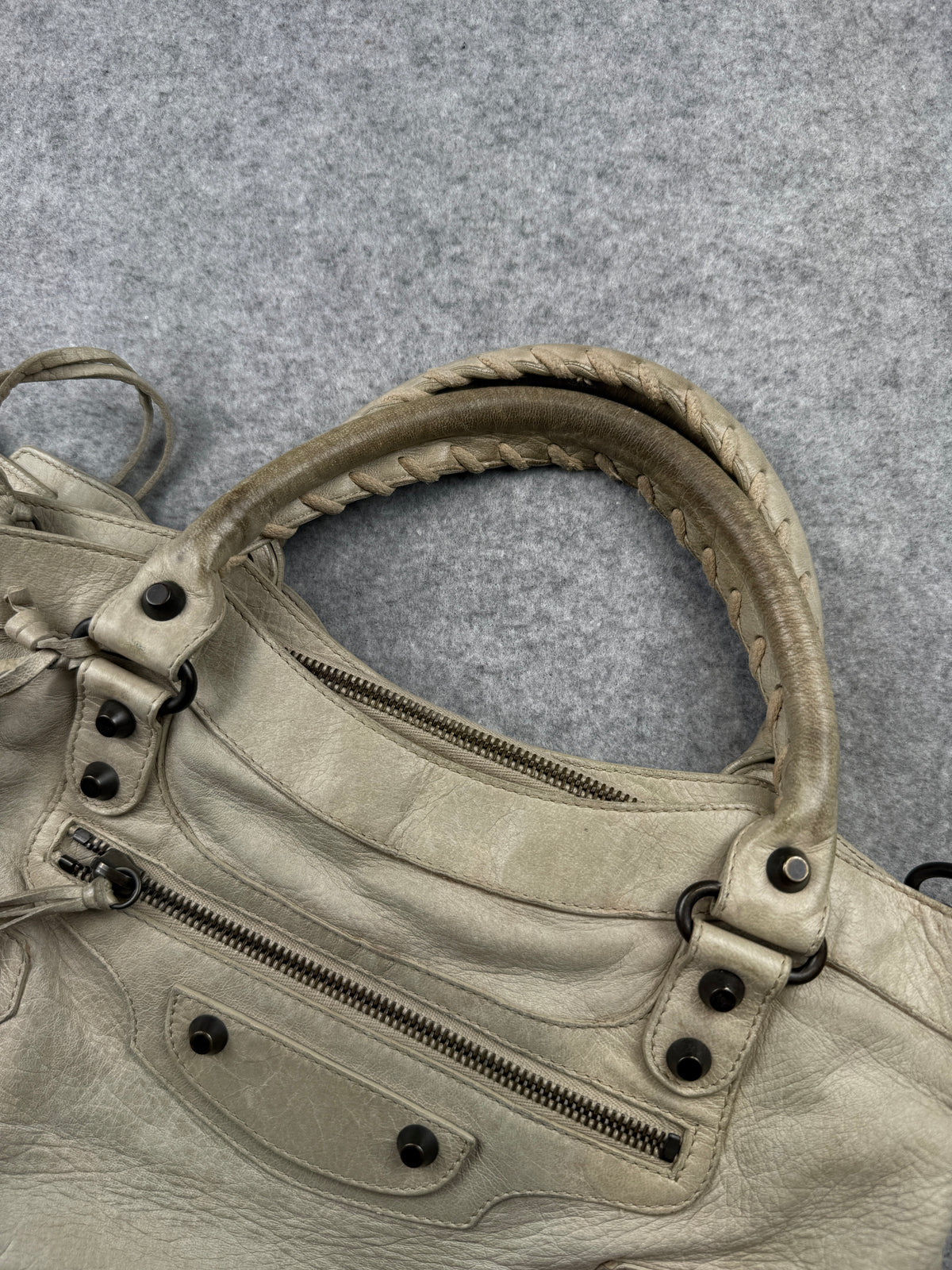 Balenciaga Classic First City Bag Off White