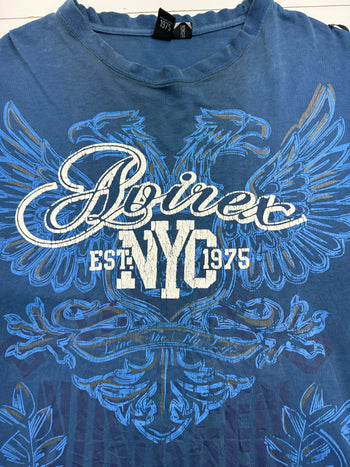 Vintage Y2k Avirex Tee Blue