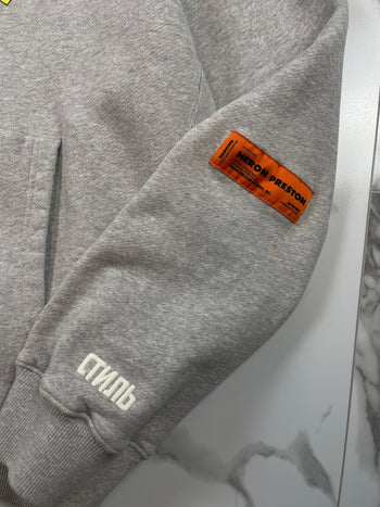 Heron Preston Night Shift Hoodie Grey (USED)