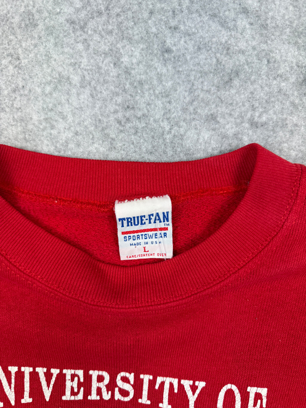 Vintage University of Maryland Terrapins Sweatshirt Red