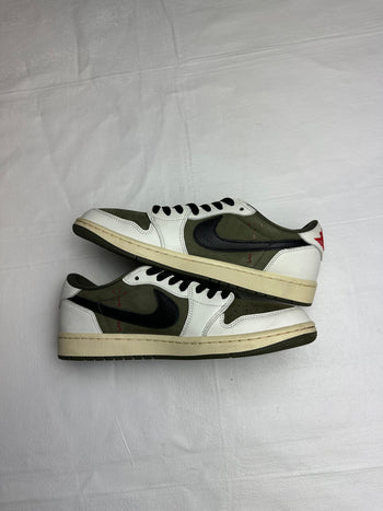 Jordan 1 Retro Low OG SP Travis Scott Medium Olive (USED, NO BOX)