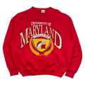Vintage University of Maryland Terrapins Sweatshirt Red